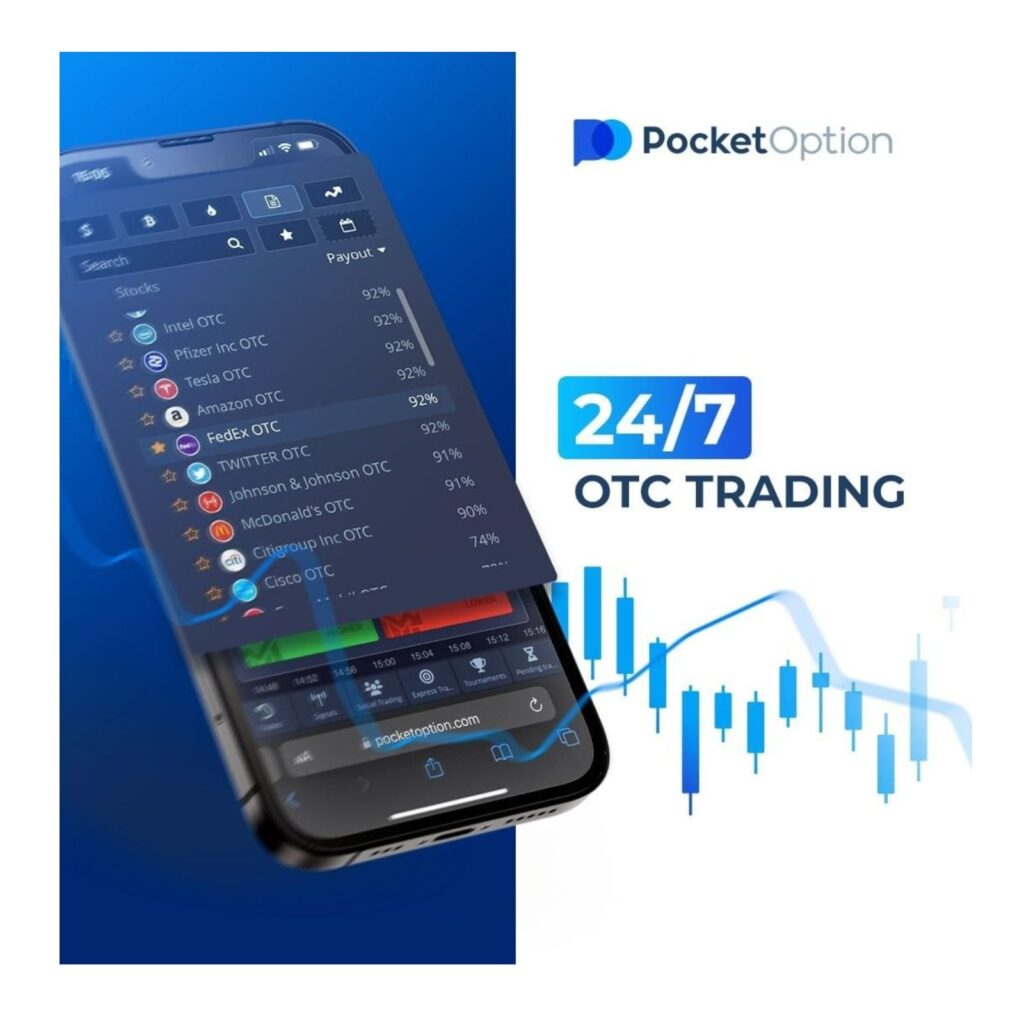 Pocket Option app overview.